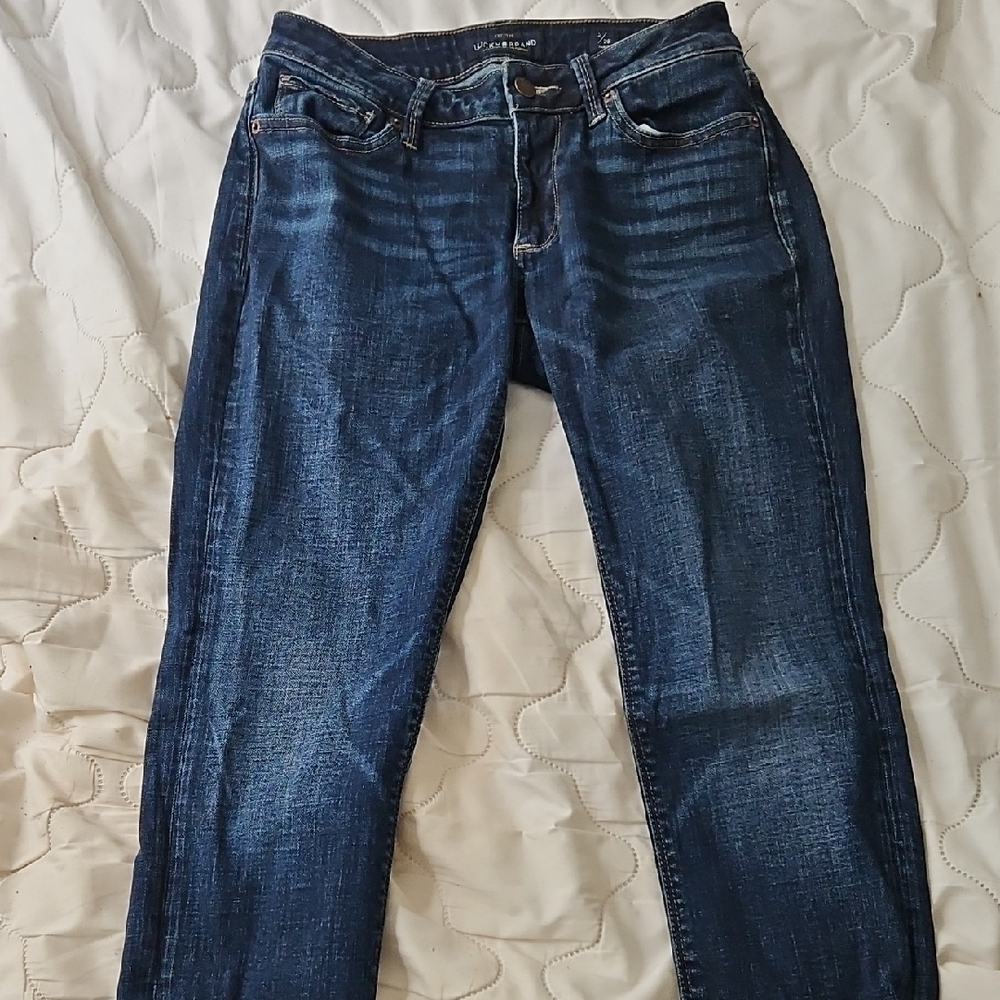 Lucky Brand Blue Straight Leg Jeans